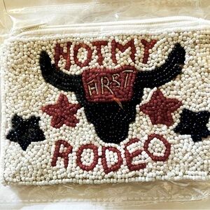 Adorable beaded coin purse still in orginal packaging